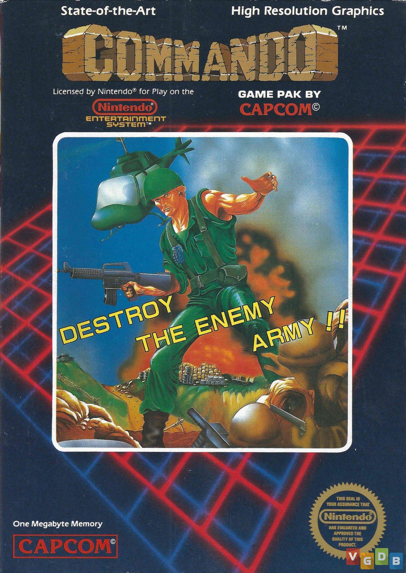 Capa de Commando