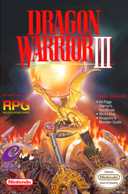 Capa de Dragon Warrior Iii