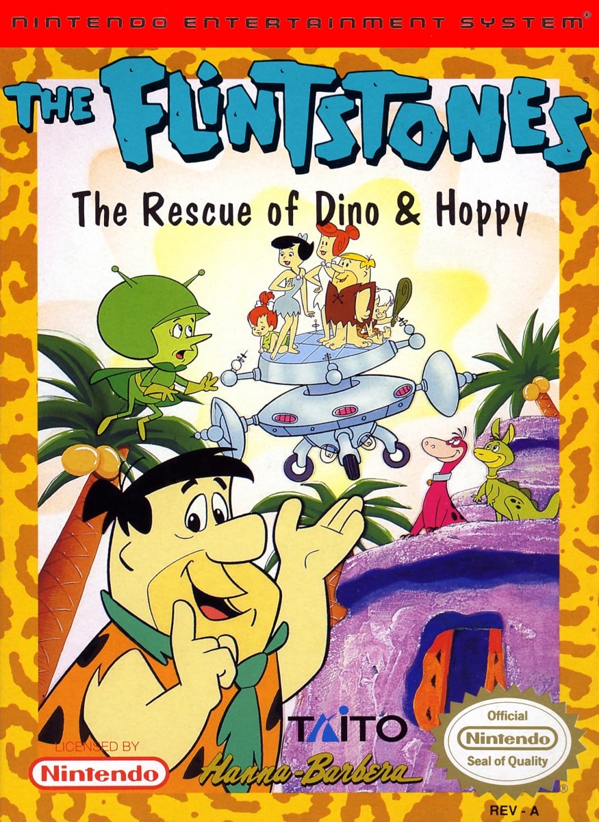 Capa de The Flintstones: The Rescue Of Dino & Hoppy