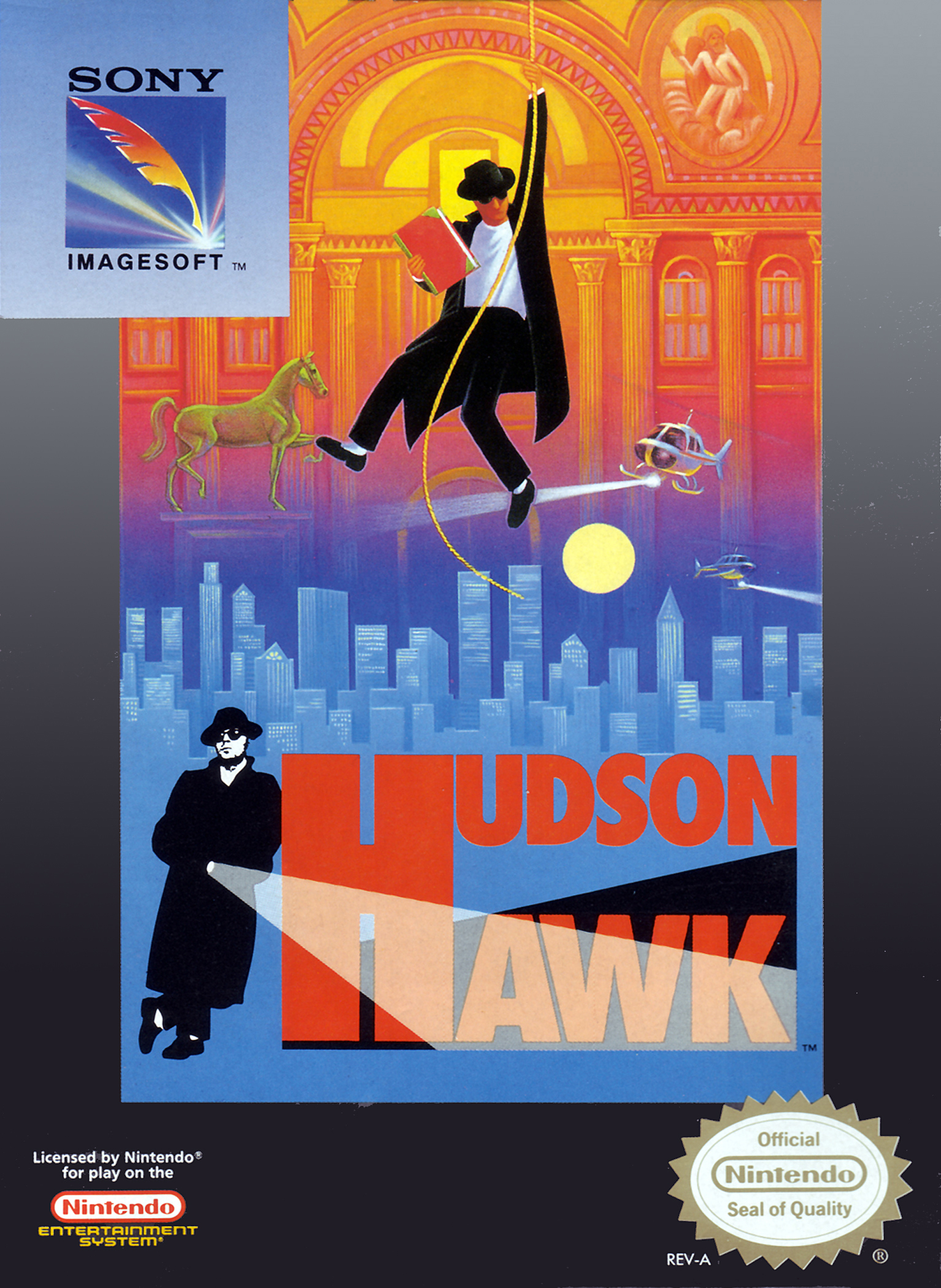 Capa de Hudson Hawk