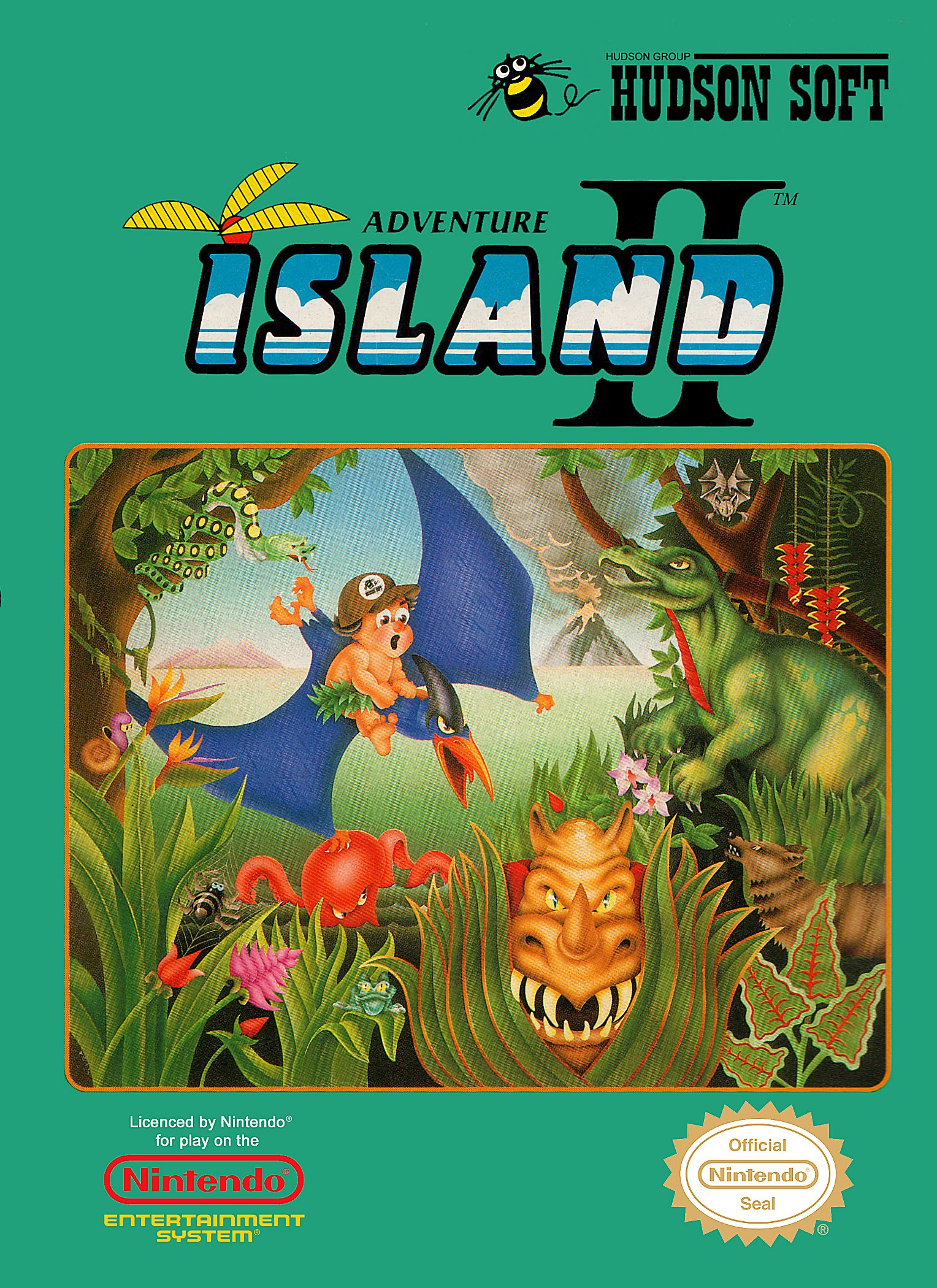 Capa de Hudson'S Adventure Island 2