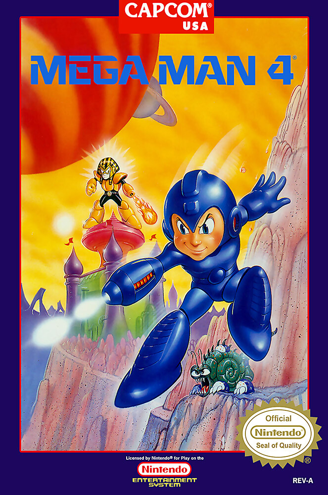 Capa de Mega Man 4