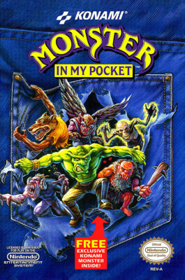 Capa de Monster In My Pocket