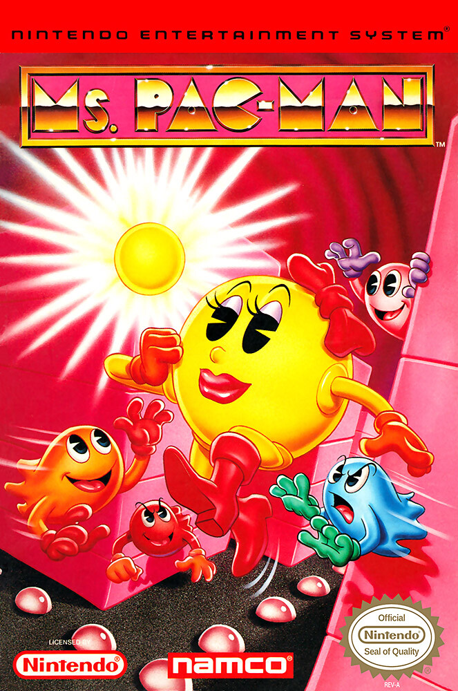 Capa de Ms. Pac Man