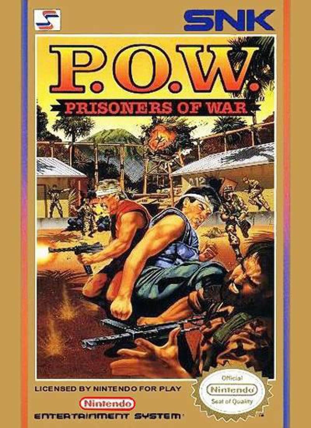 Capa de P.O.W. Prisoner Of War
