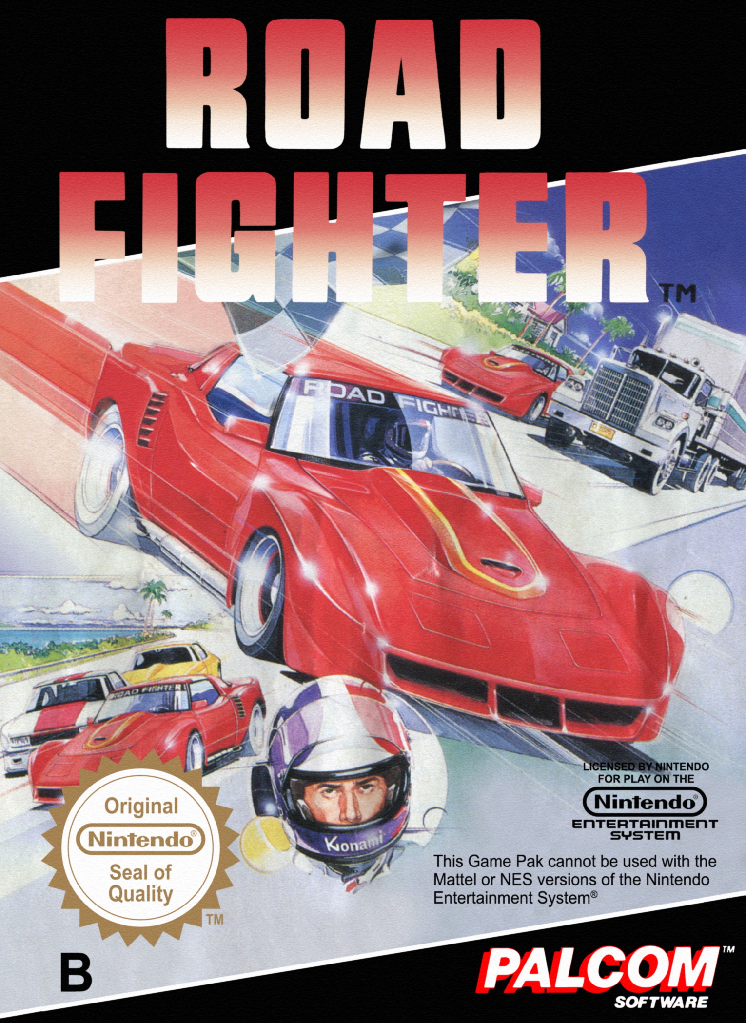 Capa de Road Fighter
