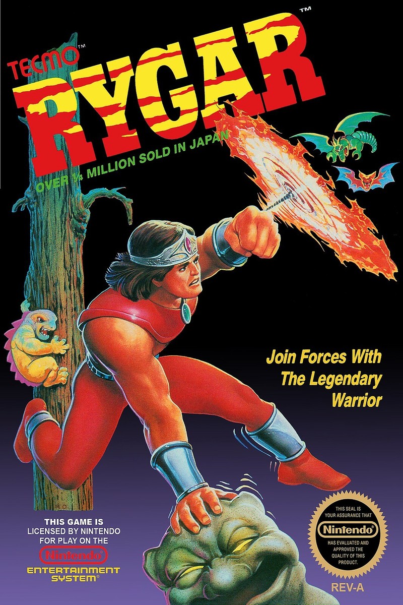 Capa de Rygar