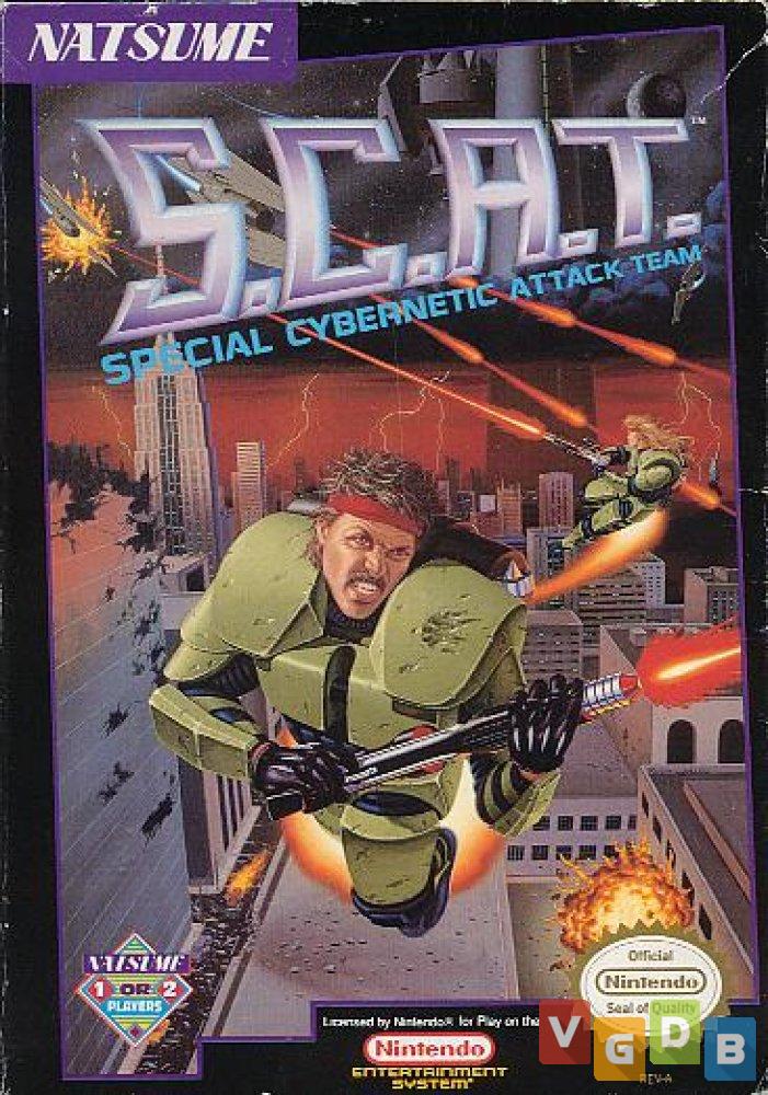 Capa de Scat Special Cibernetic Attack Team