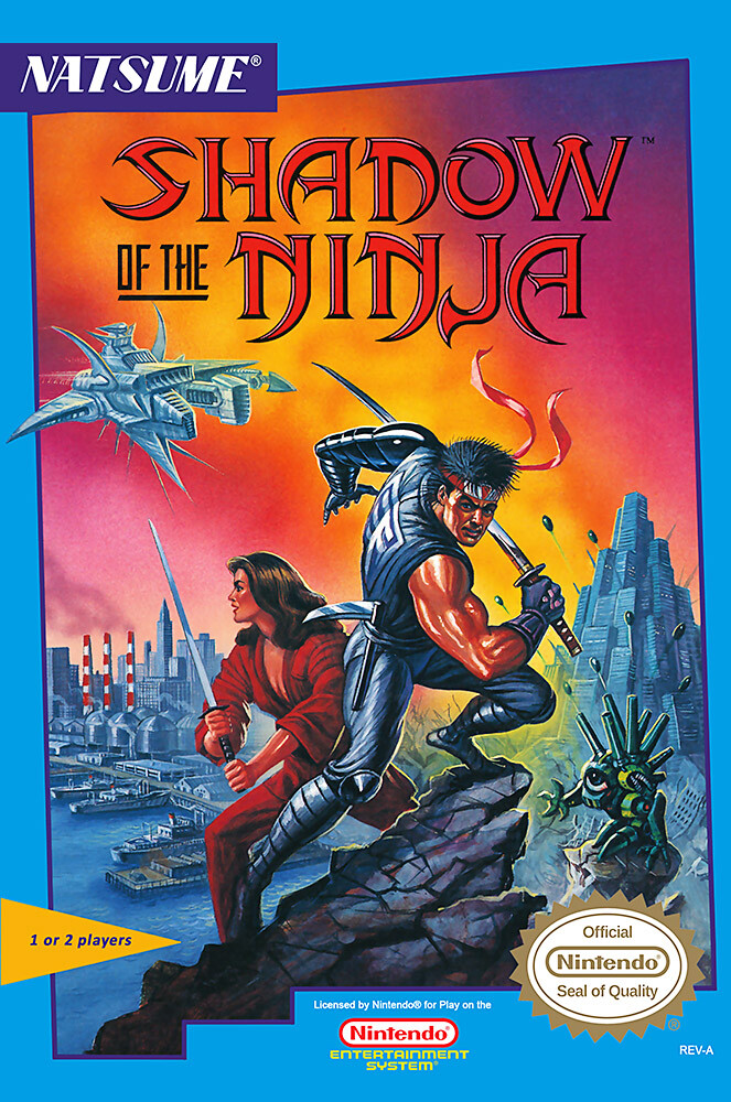 Capa de Shadow Of The Ninja