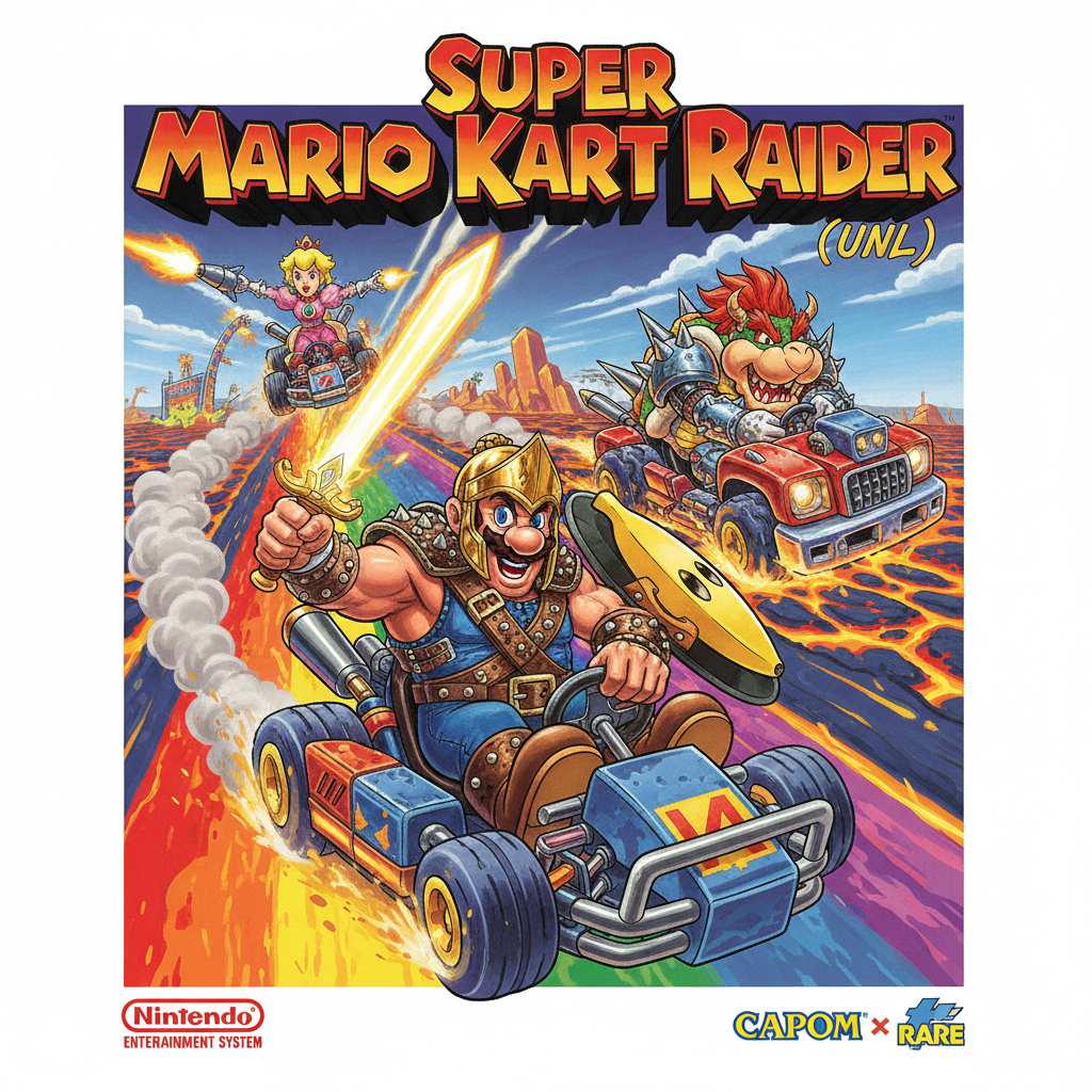 Capa de Super Mario Kart