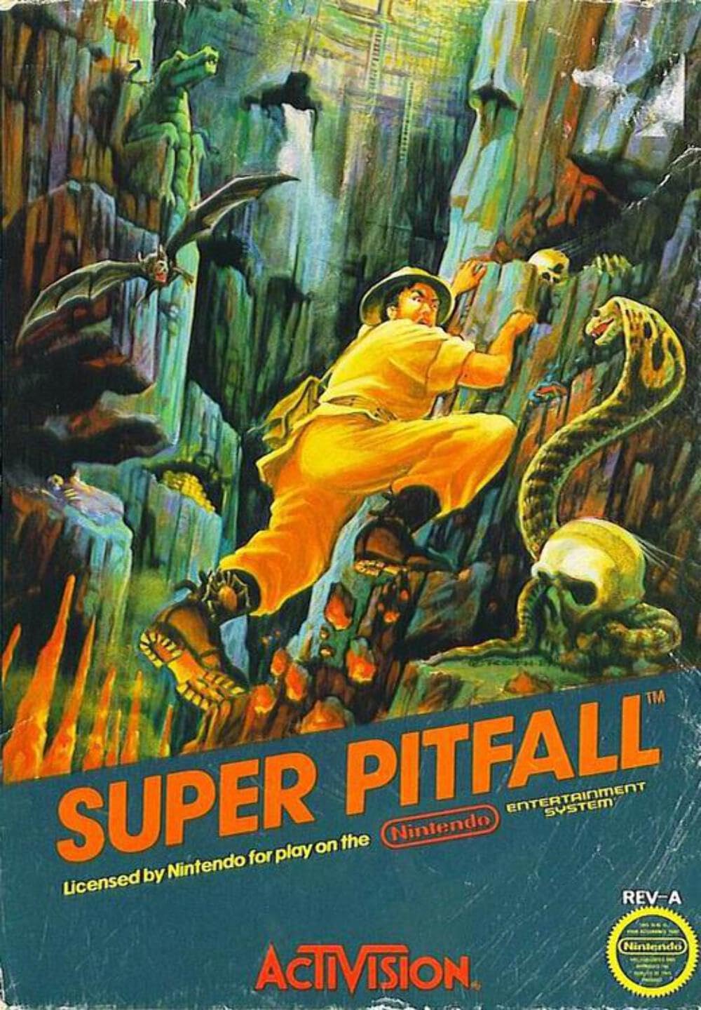 Capa de Pitfall! 2: The Lost City