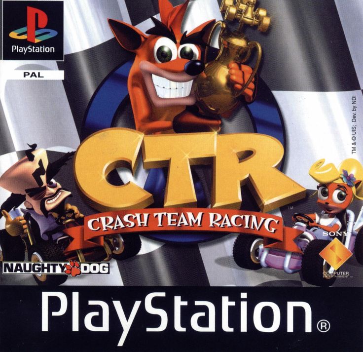 Capa de Crash Team Racing