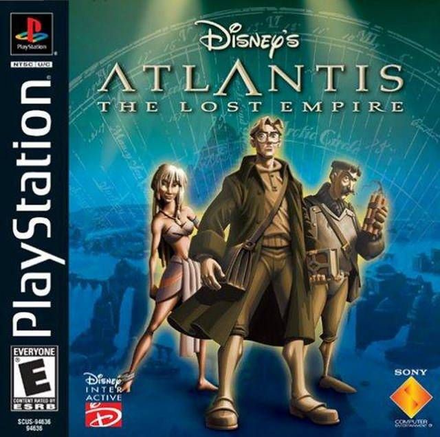 Capa de Disney'S Atlantis: The Lost Empire