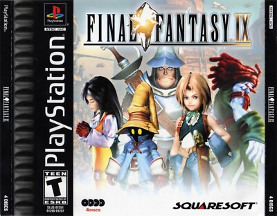 Capa de Final Fantasy 9 em Português PT-BR