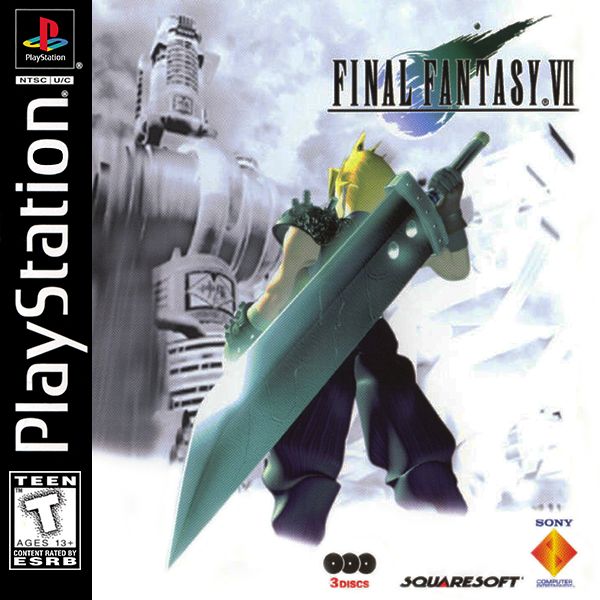 Capa de Final Fantasy 7 em Português PT-BR