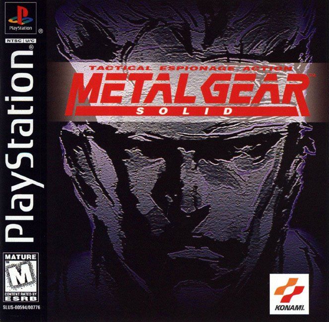 Capa de Metal Gear Solid em português