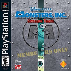 Capa de Monsters, Inc. Scream Team