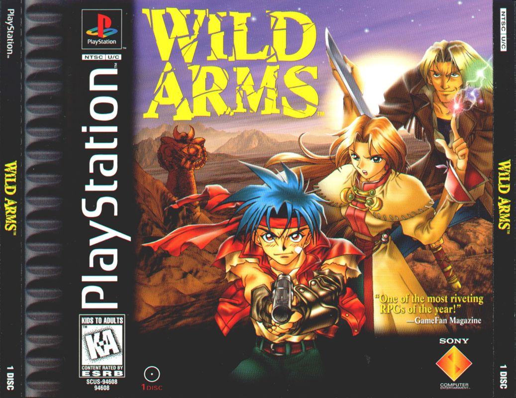 Capa de Wild Arms