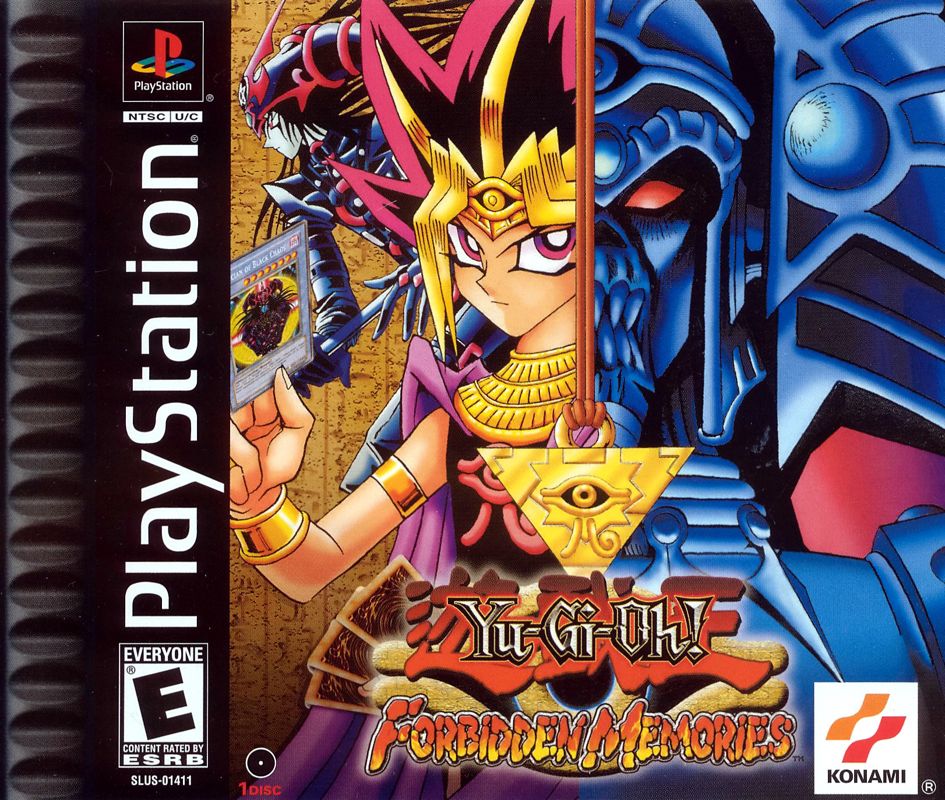 Capa de Yu Gi Oh! Forbidden Memories