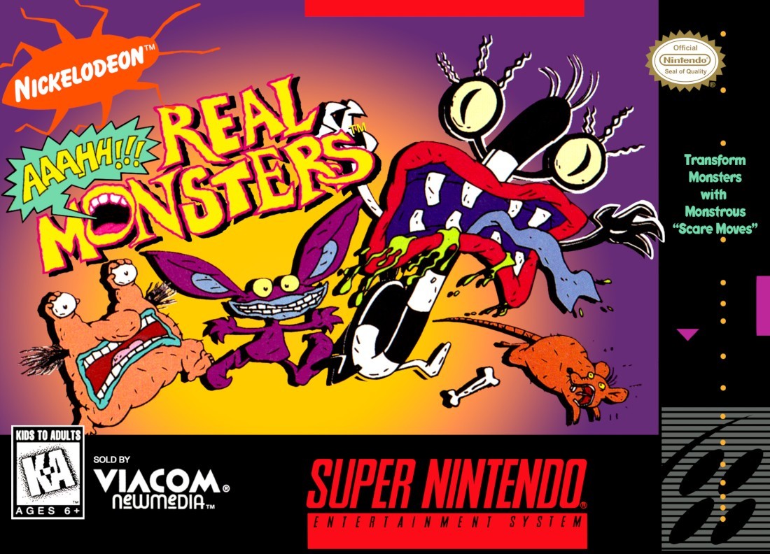 Capa de Aaahh!!! Real Monsters