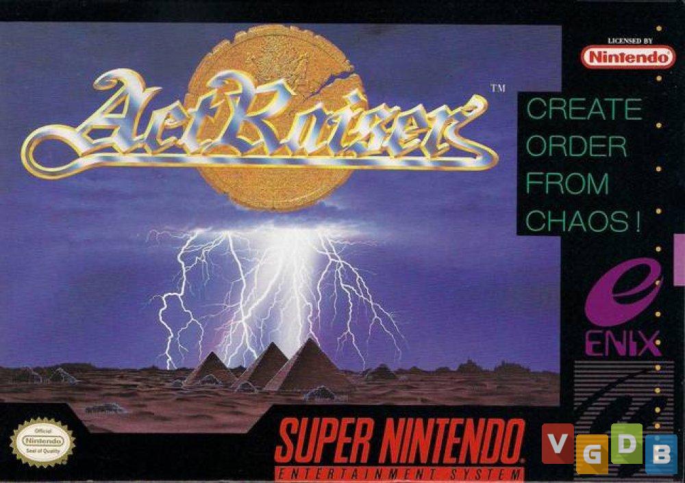 Capa de Actraiser