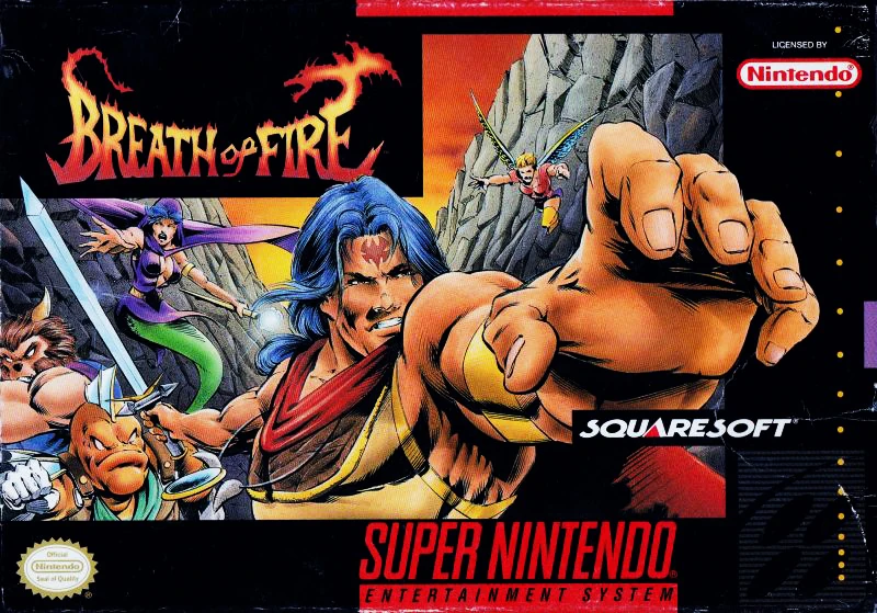Capa de Breath Of Fire