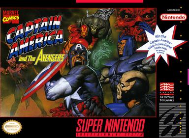 Capa de Captain America And The Avengers