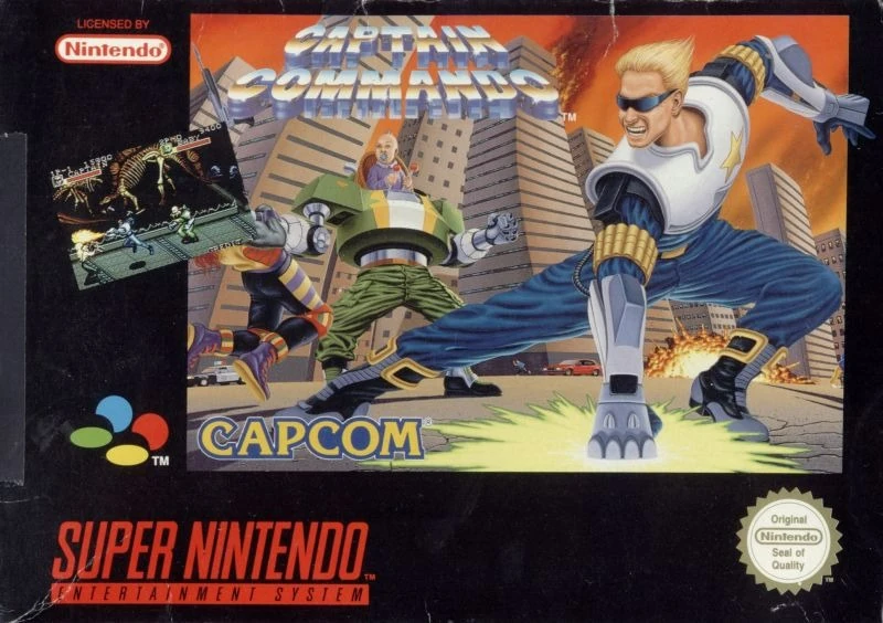 Capa de Captain Commando