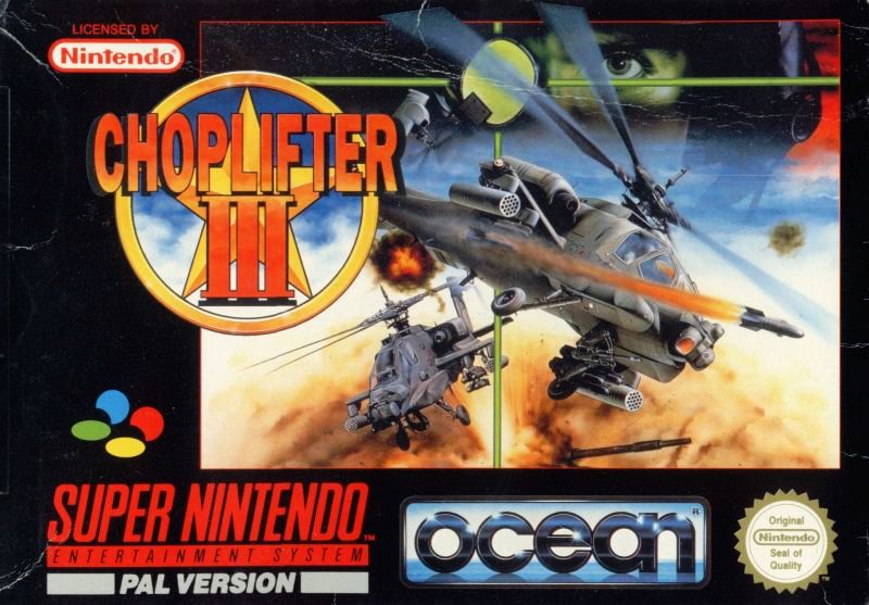 Capa de Choplifter Iii