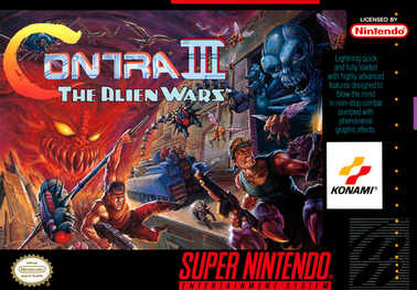 Capa de Contra Iii: The Alien Wars