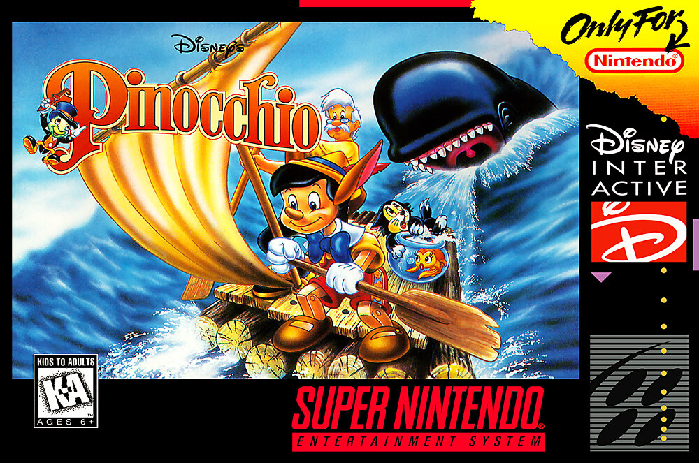 Capa de Disney'S Pinocchio