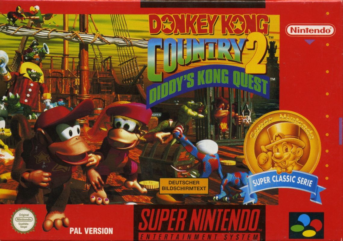 Capa de Donkey Kong Country 2: Diddy'S Kong Quest