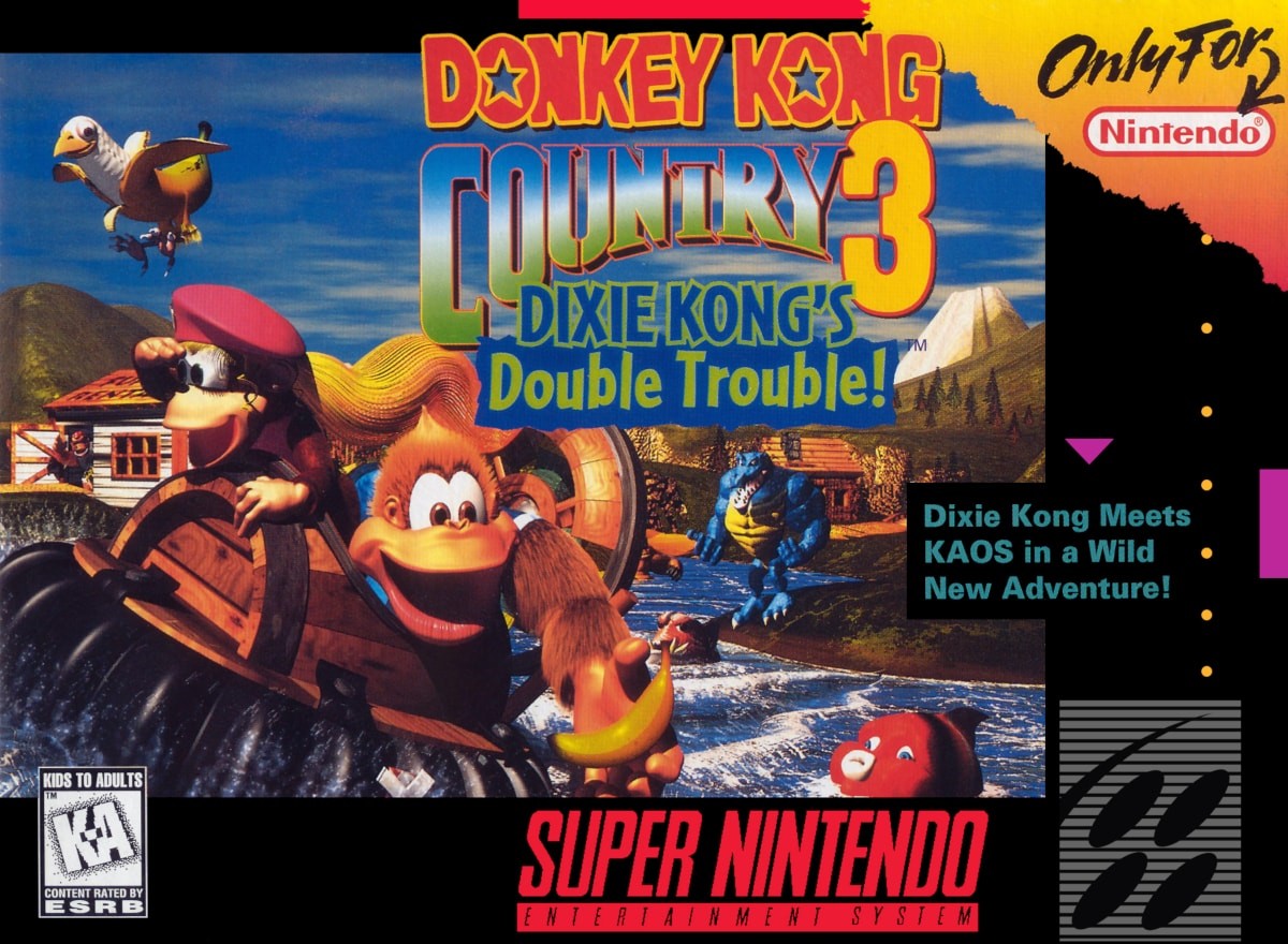 Capa de Donkey Kong Country 3: Dixie Kong'S Double Trouble!