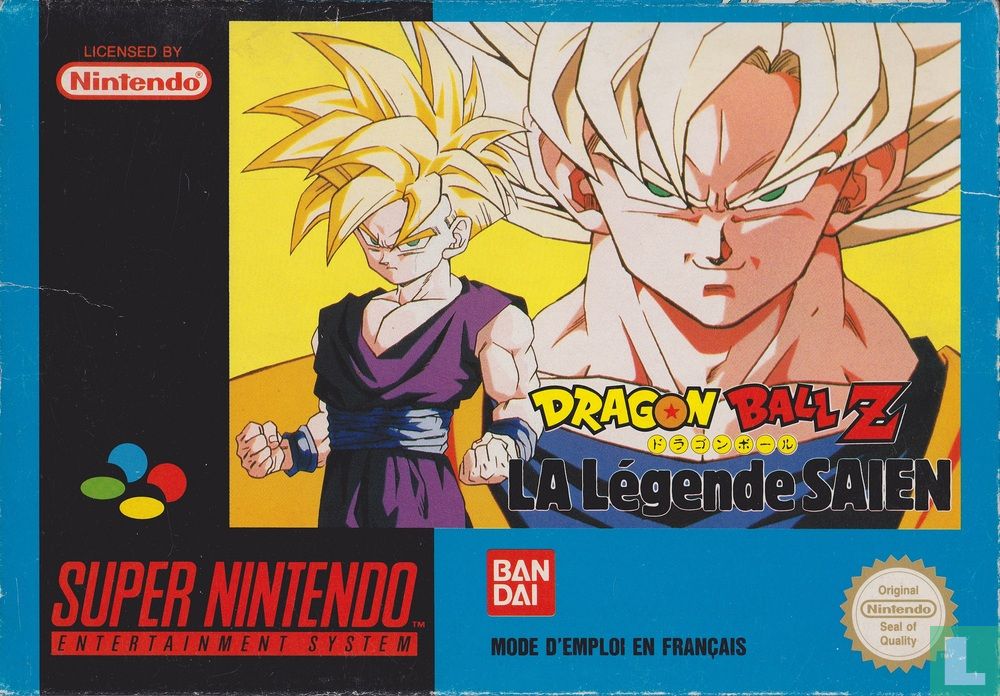 Capa de Dragon Ball Z La Legende Saien