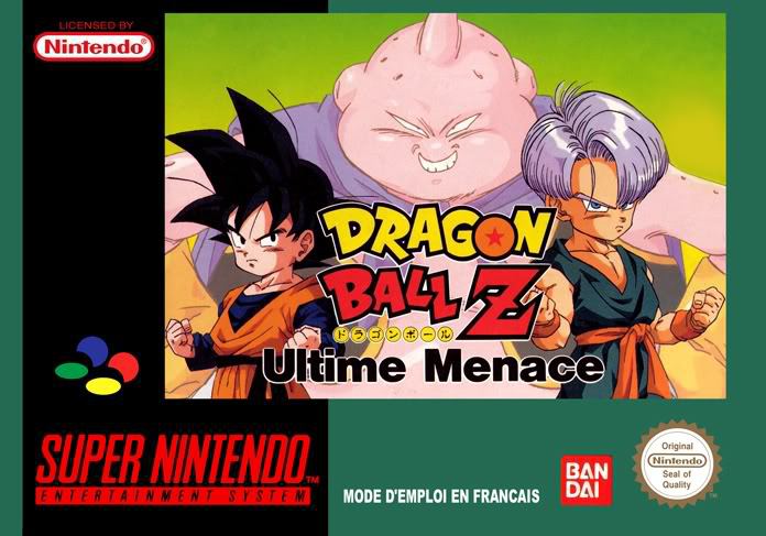 Capa de Dragon Ball Z Ultimate Menace
