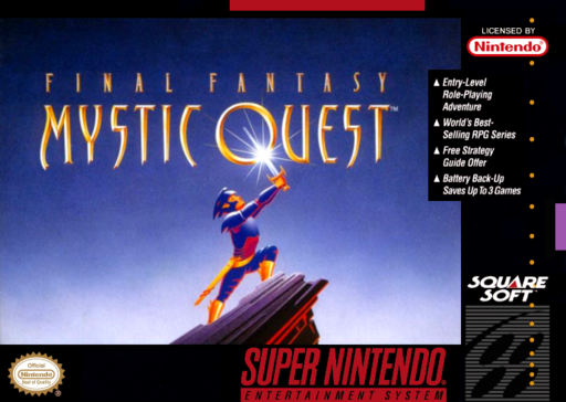 Capa de Final Fantasy: Mystic Quest