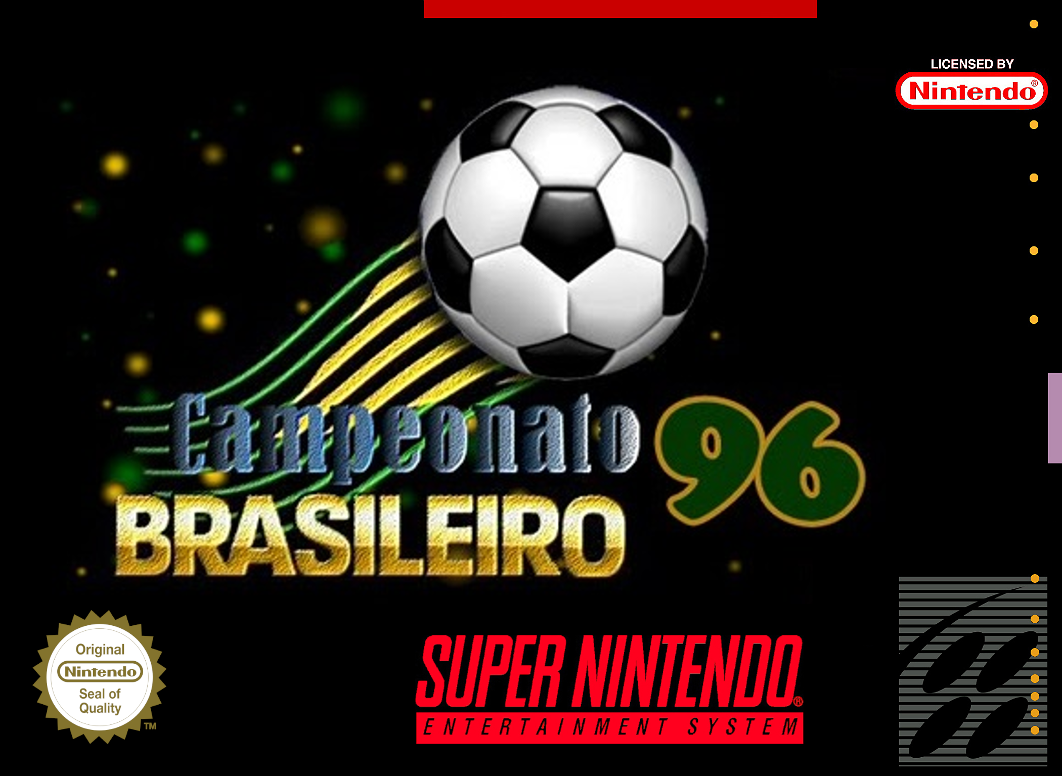 Capa de Futebol Brasileiro '96
