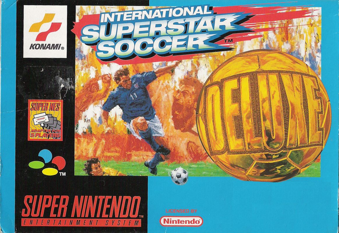 Capa de International Superstar Soccer Deluxe