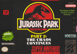 Capa de Jurassic Park 2: The Chaos Continues