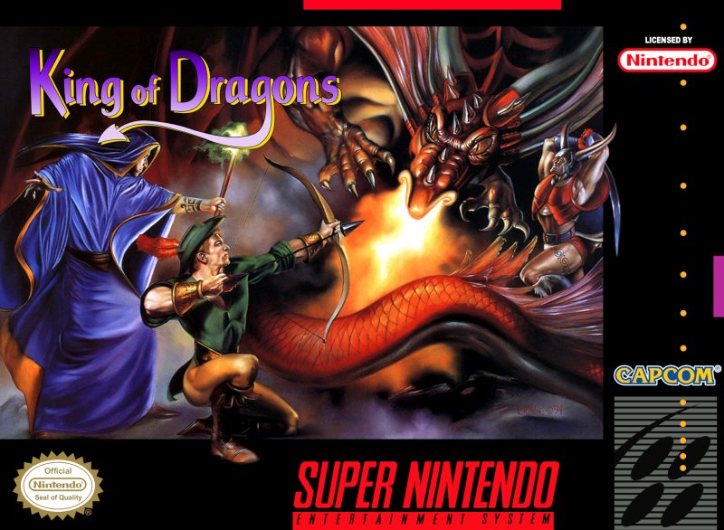 Capa de The King Of Dragons