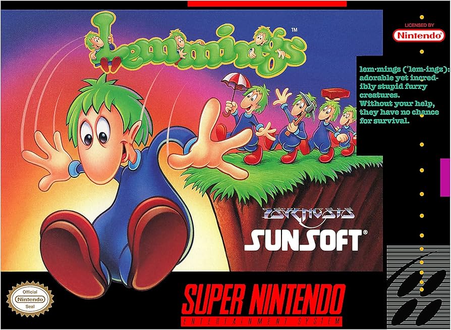 Capa de Lemmings