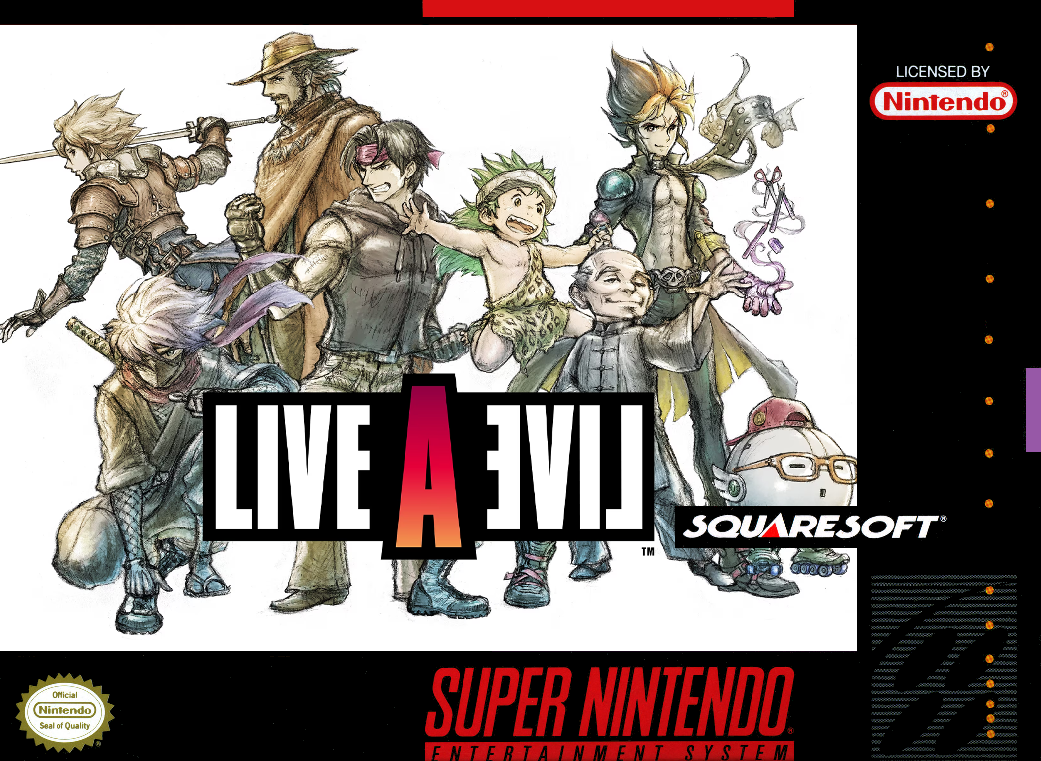 Capa de Live A Live