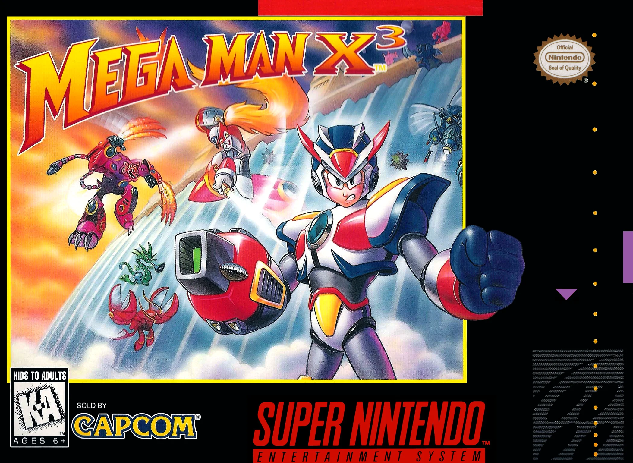 Capa de Mega Man X3