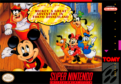 Capa de Mickey No Tokyo Disneyland Daibouken
