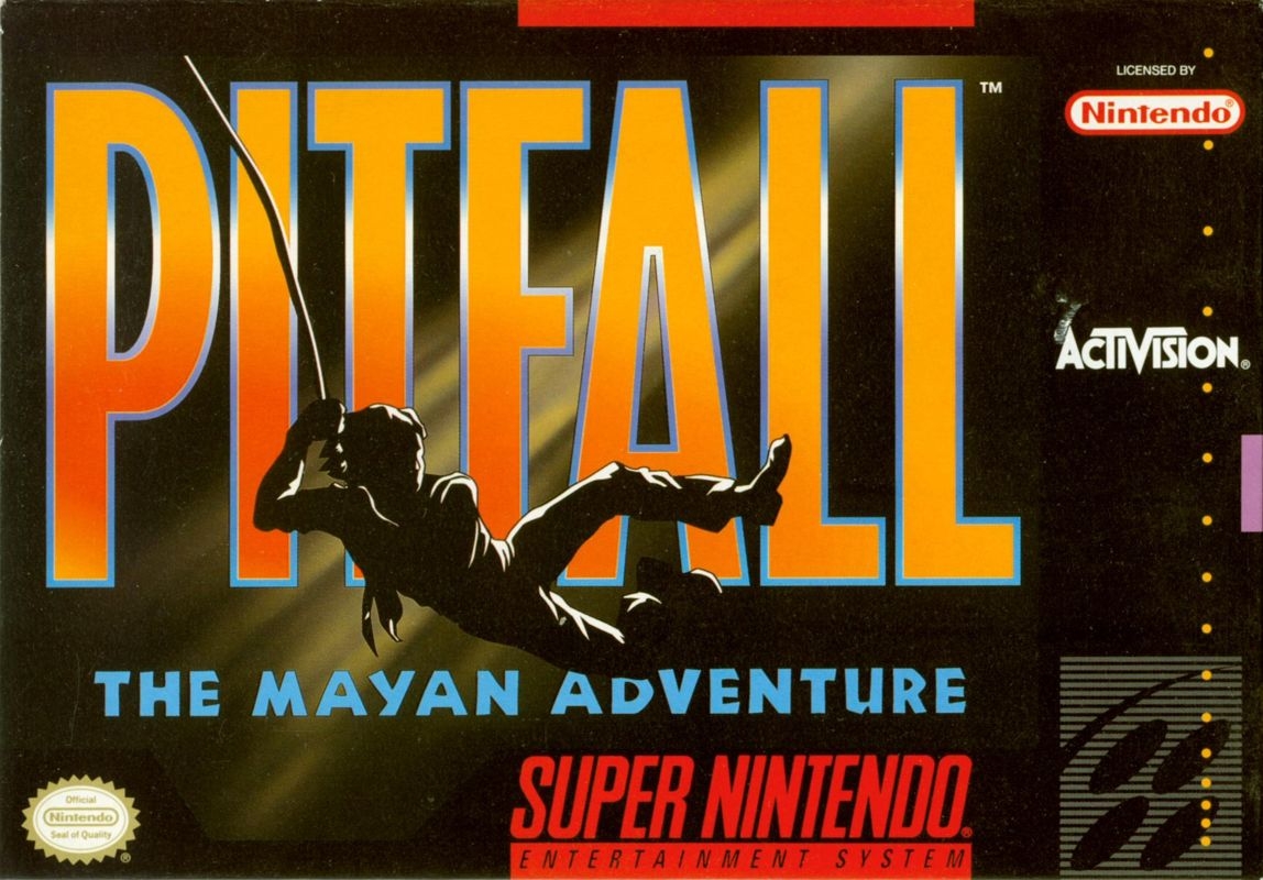 Capa de Pitfall: The Mayan Adventure