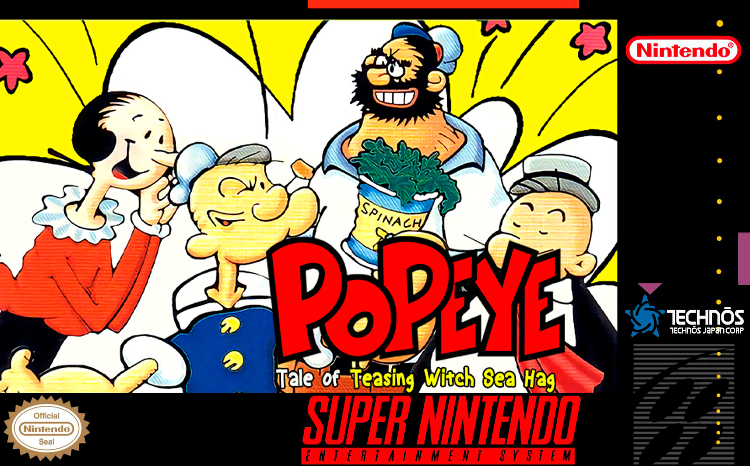 Capa de Popeye Ijiwaru Majo Sea Hag No Maki