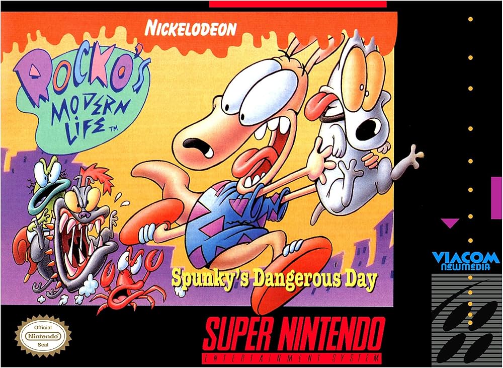 Capa de Rocko'S Modern Life: Spunky'S Dangerous Day