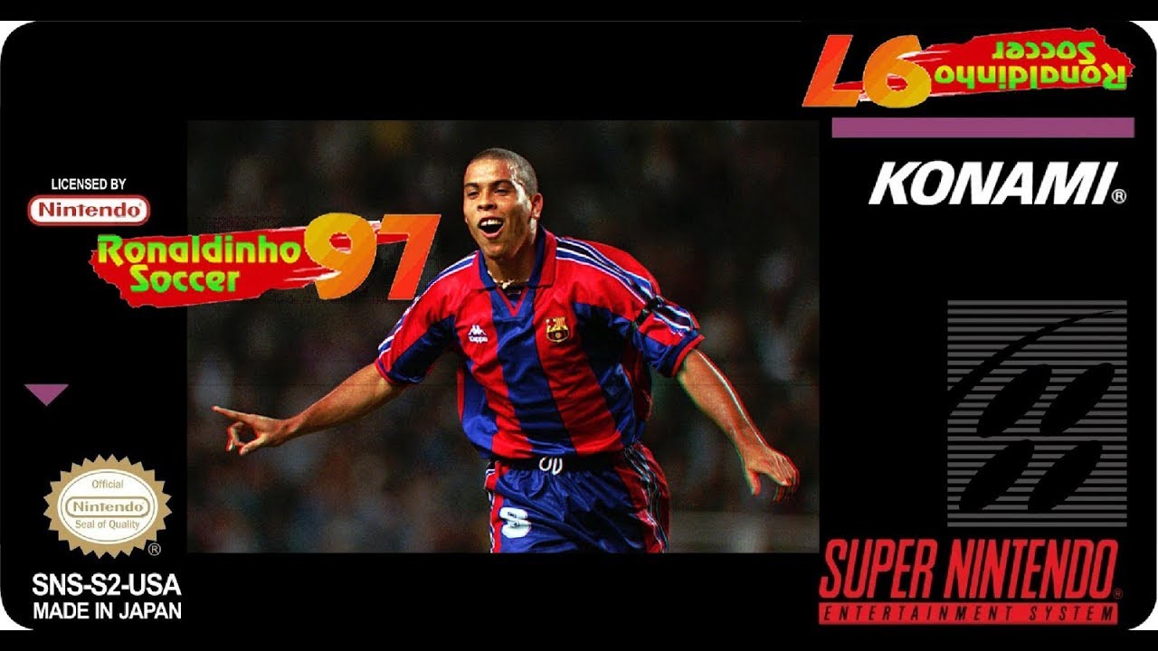 Capa de Ronaldinho Soccer