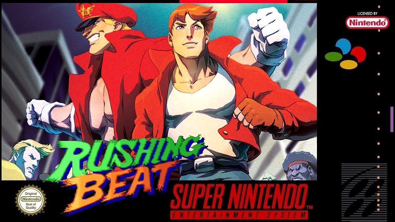 Capa de Rushing Beat