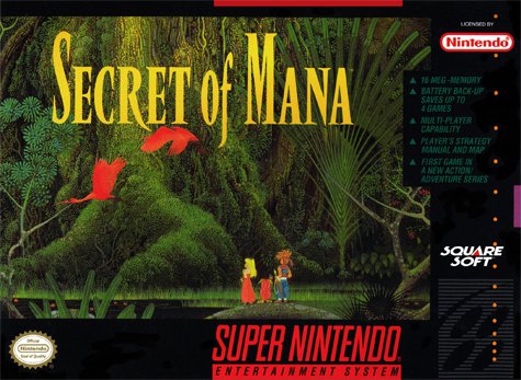 Capa de Secret Of Mana